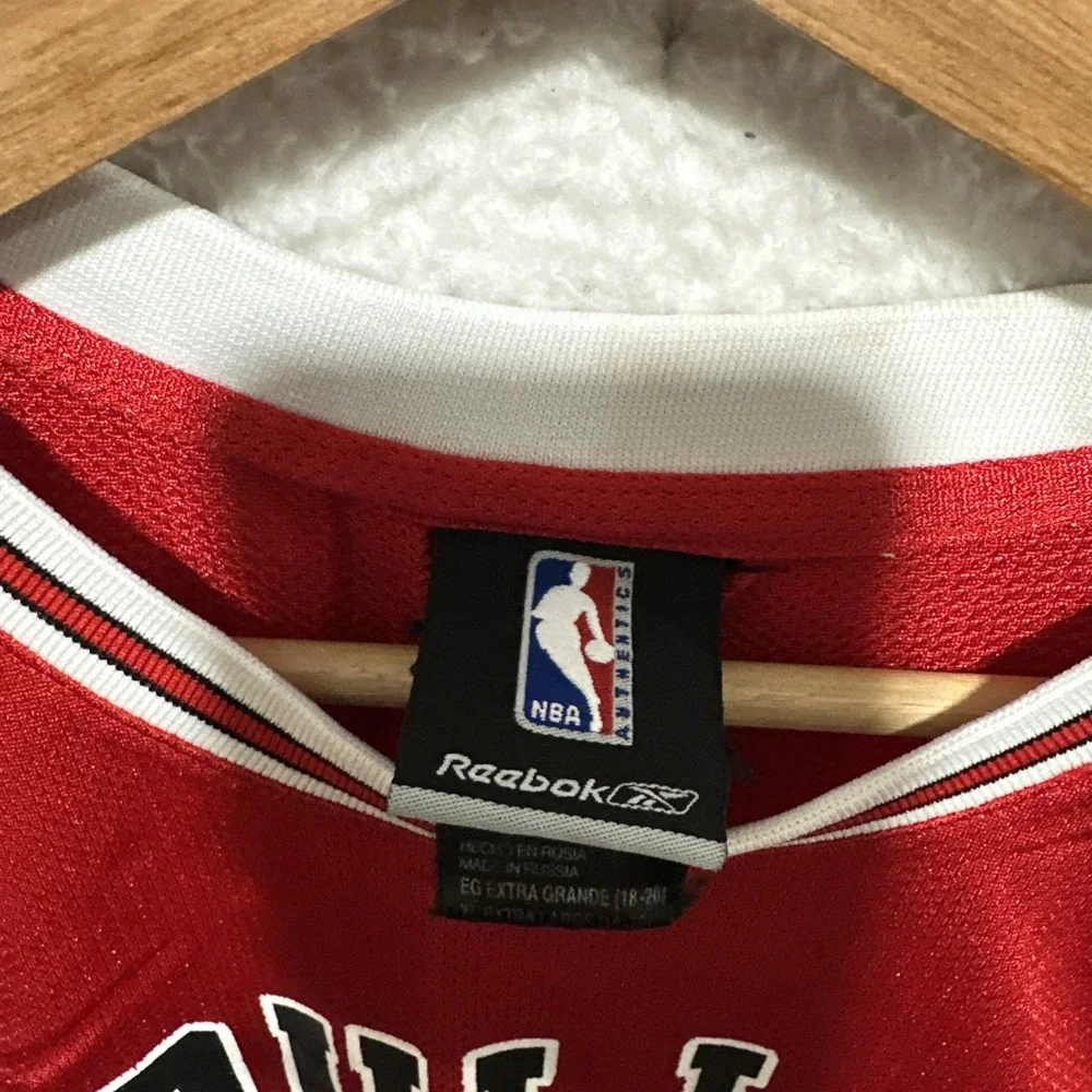 Chicago Bull #12 Kirk Hinrich Reebok Jersey  Youth Size‎ XL (18/20)